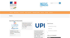 Desktop Screenshot of frenchscienceindia.org